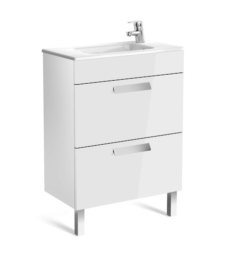 Roca Debba Unik Compacto 60 zestaw szafka z 2 szufladami + umywalka ...