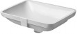 Duravit Starck 3 umywalka meblowa 49cm 49x36,5 biały alpin 0305490022