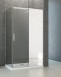 Radaway Espera KDJ Mirror kabina kwadratowa 100x100 prawa drzwi przesuwne chrom przeźroczyste Easy Clean 380130-71R + 380140-01L