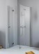 Radaway Essenza New KDD-B kabina prostokątna 100x80 drzwi składane chrom przeźroczyste Easy Clean 385072-01-01L + 385070-01-01R