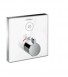 Hansgrohe ShowerSelect Glass bateria prysznicowa podtynkowa termostatyczna biały/chrom 15737400