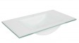 Defra Puro 80 umywalka meblowa białe szkło 80cm 3074