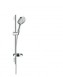 Hansgrohe Raindance Select S zestaw prysznicowy S120 3jet / Unica'S Puro 0,65m biały/chrom 26630400