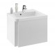 Ravak 10 SD szafka pod umywalkę narożna lewa 65x53,5 cm biała X000000745