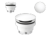 Vedo korek umywalkowy click-clack niski biały ceramiczny VSY4000CER