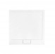 BESCO Axim Ultraslim brodzik kwadratowy 90X90 wys.4,5 cm akryl biały