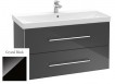 Villeroy&Boch Avento szafka pod umywalkę 80cm Crystal Black czarny połysk A89100B3