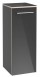 Villeroy&Boch Avento szafka boczna 89cm drzwi lewe Crystal Grey szary połysk A89500B1