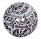 Kerasan Deco pokrywa ceramiczna dekoracyjna wzór damasco 2 486071