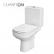 Cersanit 574 Colour CleanOn 010 WC kompakt muszla bezkołnierzowa + spłuczka + deska wolnoopadająca K103-027