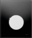 Tece Loop przycisk spłukujący do pisuaru szkło czarne przycisk chrom połysk 9242656