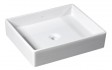 Sapho Purity umywalka ceramiczna prostokątna 50x42 cm nablatowa /stawiana na blat biały 10PL66050