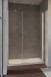 Radaway Nes DWS drzwi wnękowe wahadłowe z polem stałym 140cm prawe chrom przeźroczyste Easy Clean 10028140-01-01R
