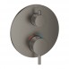 Grohe Atrio termostatyczna bateria prysznicowa do obsługi dwóch wyjść wody grafit szczotkowany 24135AL3