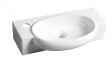Sapho AVE umywalka mała prostokątna wisząca /nablatowa 50x27cm ceramika BH7003
