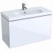 Geberit Acanto szafka pod umywalkę krótka 90 cm biały połysk 500.616.01.2
