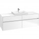 Villeroy&Boch Collaro szafka pod umywalkę wisząca do umywalki 60 cm 160x54x50 cm White Matt C02500MS