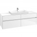 Villeroy&Boch Collaro szafka pod umywalkę wisząca 160x54x50 cm Glossy White C03100DH