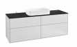 Villeroy&Boch Finion szafka pod umywalkę 160 cm z oświetleniem ściennym Glossy White Lacquer biały G32200GF