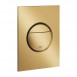 Grohe Nova Cosmopolitan S przycisk spłukujący do stelaża WC złoty szczotkowany brushed cool sunrise 37601GN0