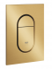 Grohe Arena Cosmopolitan S przycisk spłukujący do stelaża WC złoty szczotkowany brushed cool sunrise 37624GN0