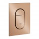 Grohe Arena Cosmopolitan S przycisk spłukujący do stelaża WC szczotkowane różowe złoto brushed warm sunset 37624DL0