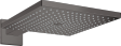 Hansgrohe FinishPlus Raindance E 300 1jet deszczownica z ramieniem prysznicowym 30x30 cm czarny chrom szczotkowany 26238340