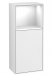 Villeroy&Boch Finion szafka boczna z otwartą półką 94cm drzwi lewe z oświetleniem LED Glossy White Lacquer biały G500GFGF