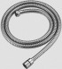 Omnires wąż prysznicowy w osłonie stalowej 150cm chrom 023-XCR