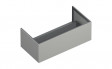 Catalano Horizon szafka / komoda łazienkowa pod blat 100 cm wisząca szary cement matowy/ aluminium 5M10050CS