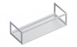 Catalano Horizon stelaż aluminiowy/ konsola pod blat 125 cm wisząca aluminium biały matowy 5S12550BM
