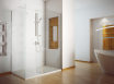 BESCO Indre kabina prysznicowa walk-in 140x90 cm przeźroczyste chrom IW-140-90-C