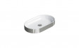 Catalano Horizon umywalka stawiana na blat 60x35 CATAglaze ceramika biały/srebrny 160AHZBA