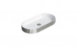 Catalano Horizon umywalka stawiana na blat 70x35 CATAglaze ceramika biały/srebrny 170AHZBA