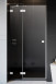 Radaway Essenza Pro White DWJ drzwi wnękowe otwierane 80 cm lewe biały przeźroczyste Easy Clean 10099080-04-01L