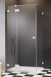 Radaway Essenza Pro White KDJ kabina prostokątna 120x110 drzwi otwierane lewe 120 i ścianka 110 biały przeźroczyste Easy Clean 10097120-04-01L + 10098110-01-01