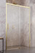 Radaway Idea Gold DWJ drzwi wnękowe przesuwne 110 cm prawe złoty przeźroczyste Easy Clean 387015-09-01R