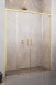 Radaway Idea Gold DWD drzwi wnękowe przesuwne 150 cm złoty przeźroczyste Easy Clean 387125-09-01