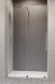 Radaway Furo DWJ drzwi do wnęki przesuwne 90 cm lewe chrom przeźroczyste Easy Clean 10107472-01-01L + 10110430-01-01