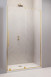 Radaway Furo Gold DWJ drzwi do wnęki przesuwne 110 cm prawe złoty przeźroczyste Easy Clean 10107572-09-01R + 10110530-01-01