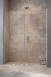 Radaway Furo DWD drzwi wnękowe dwuczęściowe przesuwne 180 cm chrom przeźroczyste Easy Clean 10108488-01-01 + 10111442-01-01