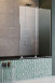 Radaway Furo PND II parawan wannowy przesuwny 180 cm prawy chrom przeźroczyste Easy Clean 10109938-01-01R + 10112894-01-01