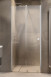 Radaway Furo DWJ RH drzwi do wnęki przesuwne 90 cm lewe chrom przeźroczyste Easy Clean 10107442-01-01LU + 10110460-01-01