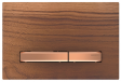 Geberit Sigma 50 NEW przycisk do stelaża WC UP320 amerykański orzech włoski/czerwone złoto 115.670.JX.2