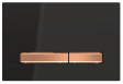 Geberit Sigma 50 NEW przycisk do stelaża WC UP320 czarny/czerwone złoto 115.670.DW.2