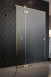 Radaway Essenza Pro Gold KDJ+S kabina trójścienna prostokątna 100x80x100 drzwi otwierane LEWE 80 złoty przeźroczyste Easy Clean