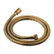 Omnires wąż prysznicowy w osłonie mosiężnej 150 cm złoty szczotkowany 029GLB