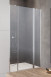 Radaway Eos DWJS drzwi do wnęki wahadłowe 140 cm prawe chrom przeźroczyste Easy Clean 13799456-01R
