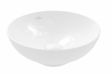 Villeroy&Boch Loop&Friends umywalka stawiana na blat 38x38 cm biała Weiss Alpin CeramicPlus 4A4500R1