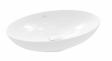 Villeroy&Boch Loop&Friends umywalka stawiana na blat owalna 56x38 cm biała Weiss Alpin CeramicPlus 4A4700R1